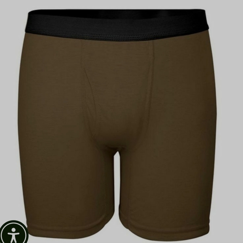Beyond clothing olive green boxer shorts size medium R Silk Weight